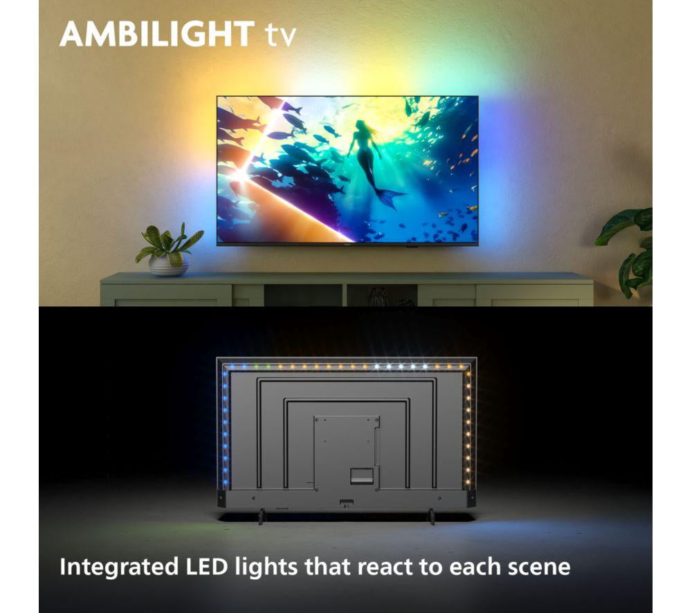 PHILIPS Ambilight 55PUS8000/05 55" Smart 4K Ultra HD HDR LED TV