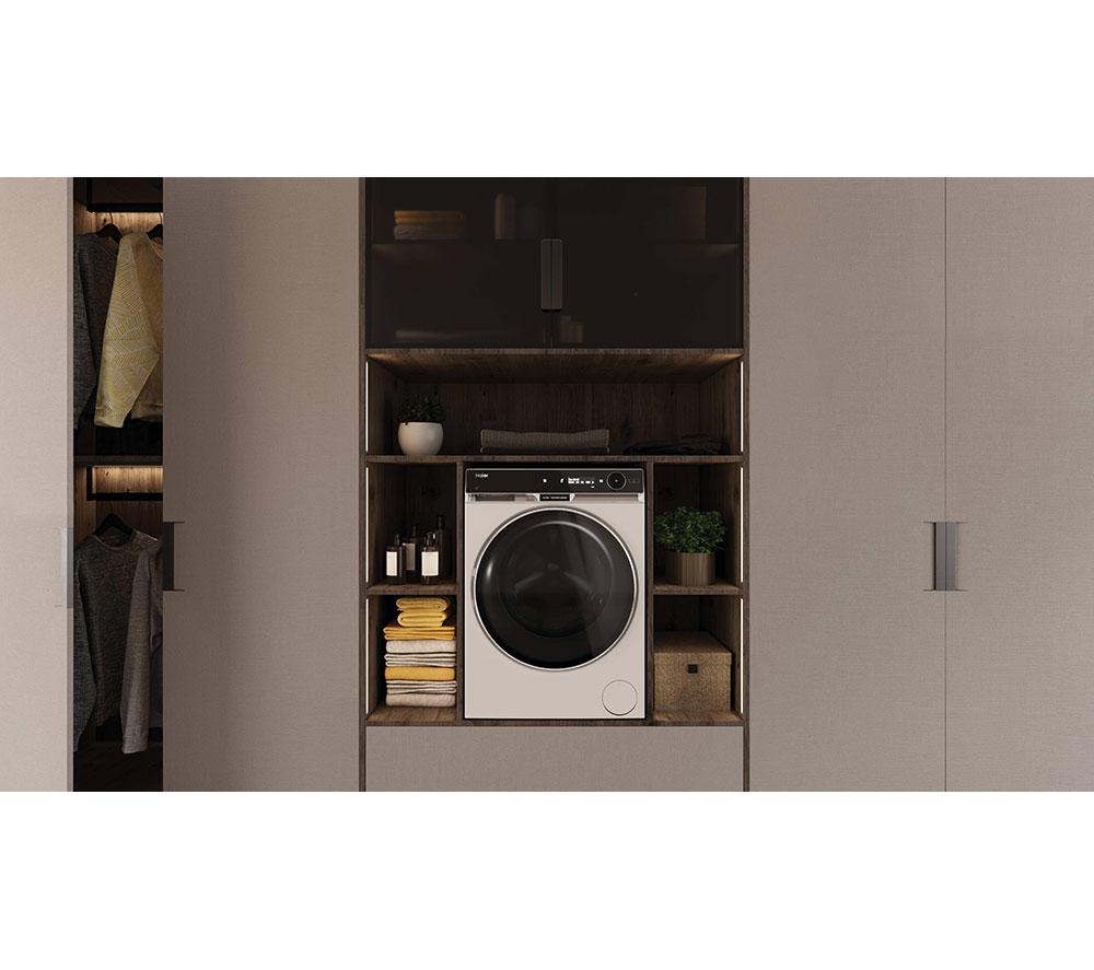 HAIER X Series 11 HWD120BD16397EUK WiFi-enabled Heat Pump 12 kg Washer Dryer - White