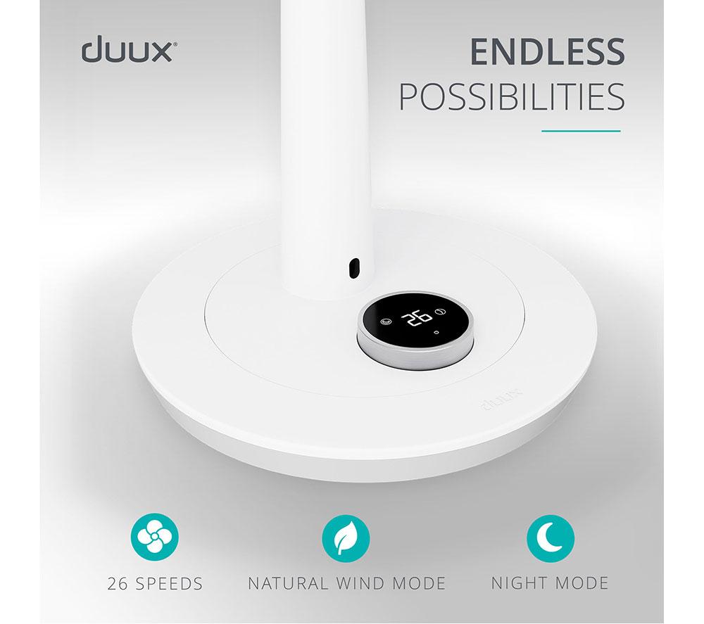 DUUX Whisper 2 13,4" Standventilator - Weiß