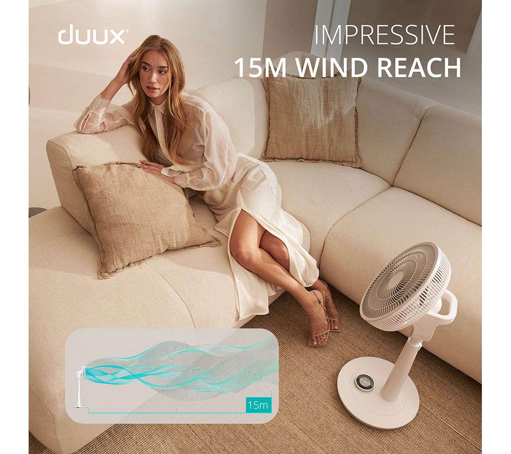 DUUX Whisper 2 13,4" Standventilator - Weiß