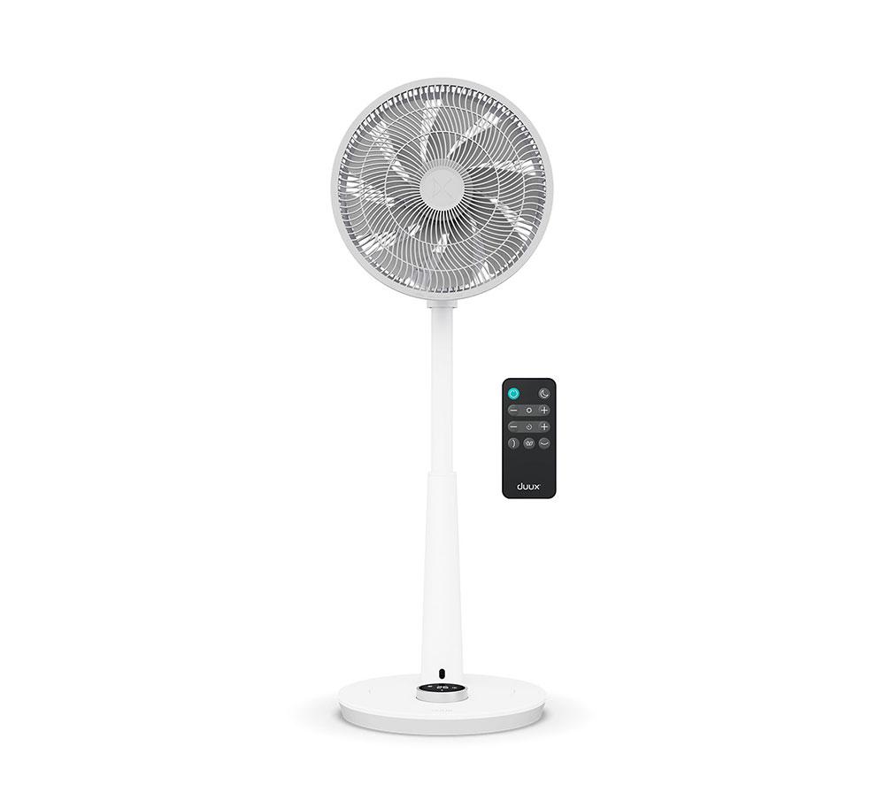 DUUX Whisper 2 13.4" Pedestal Fan - White