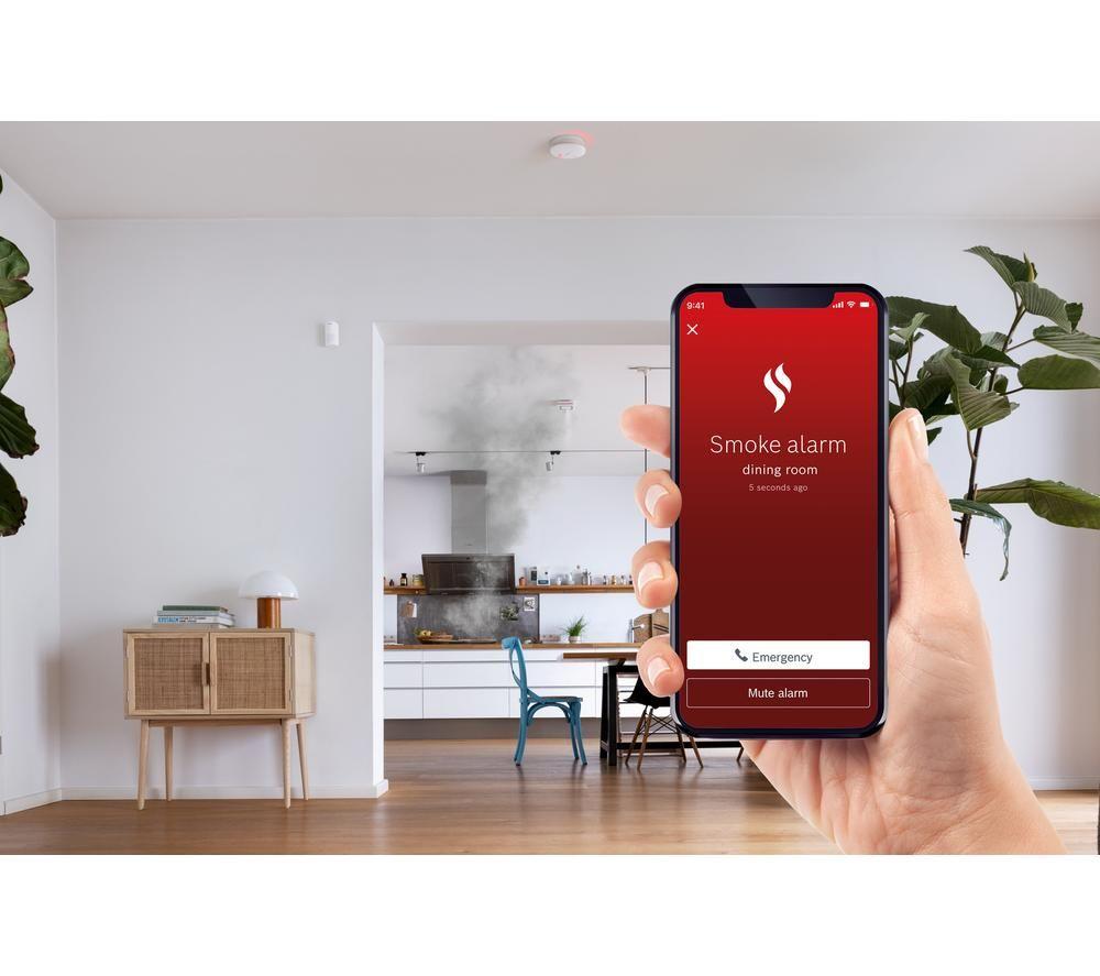 BOSCH Smart Home BSD-2 Smoke Detector - White