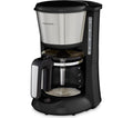MORPHY RICHARDS Equip 162501 Filter Coffee Machine - Black & Silver