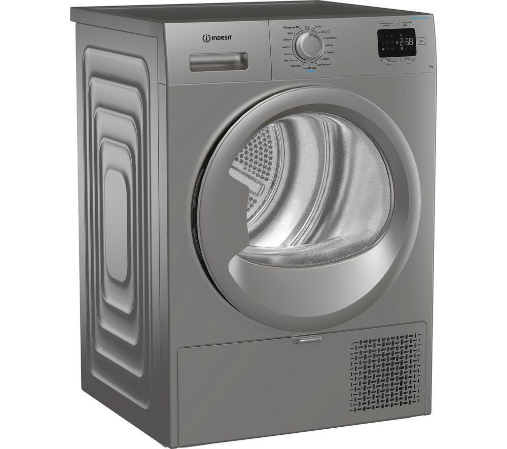 INDESIT C YD 92D SS UK 9 kg Heat Pump Tumble Dryer - Silver