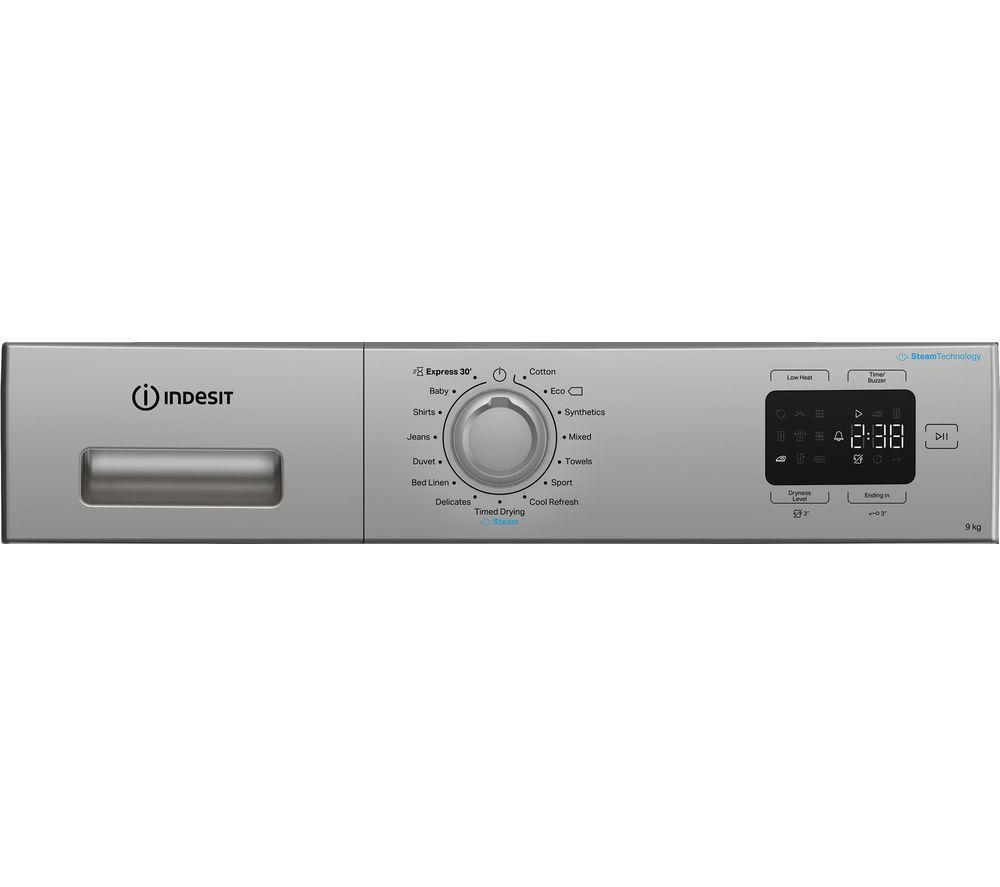 INDESIT C YD 92D SS UK 9 kg Heat Pump Tumble Dryer - Silver