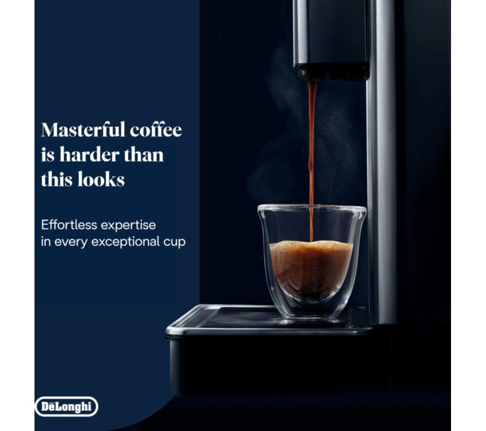DELONGHI Prima Donna Aromatic ECAM630.75.TSM Smart Bean to Cup Coffee Machine - Silver