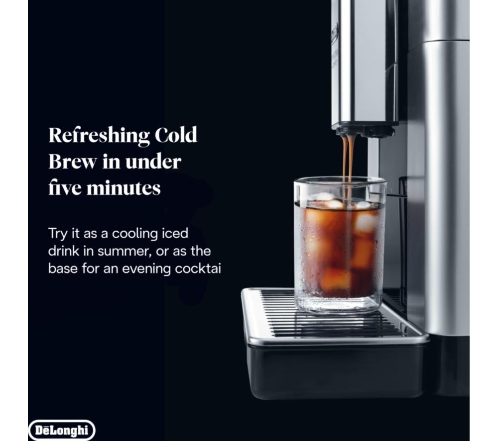 DELONGHI Prima Donna Aromatic ECAM630.75.TSM Smart Bean to Cup Coffee Machine - Silver