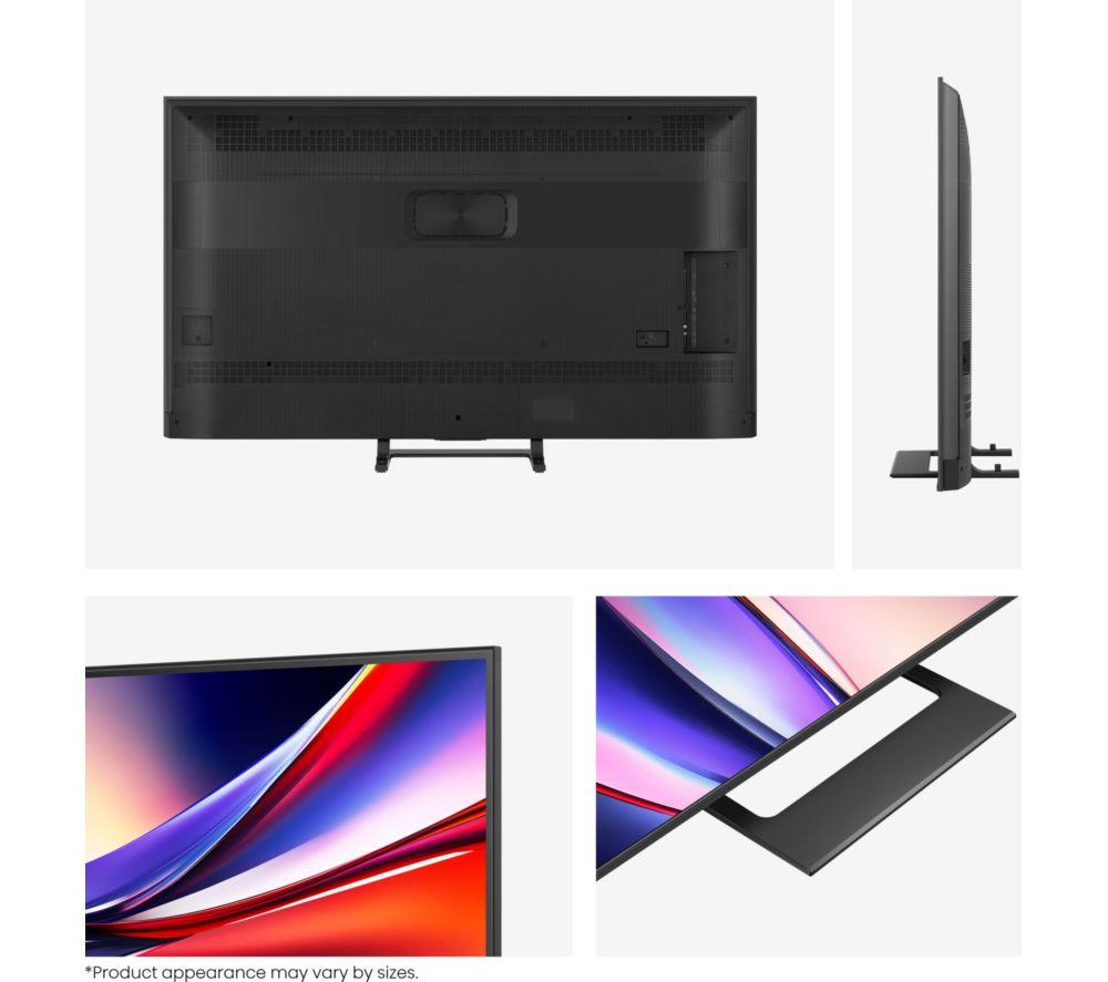 HISENSE A7Q 55" Smart TV QLED 4K con IA y Freely - 55A7QTUK