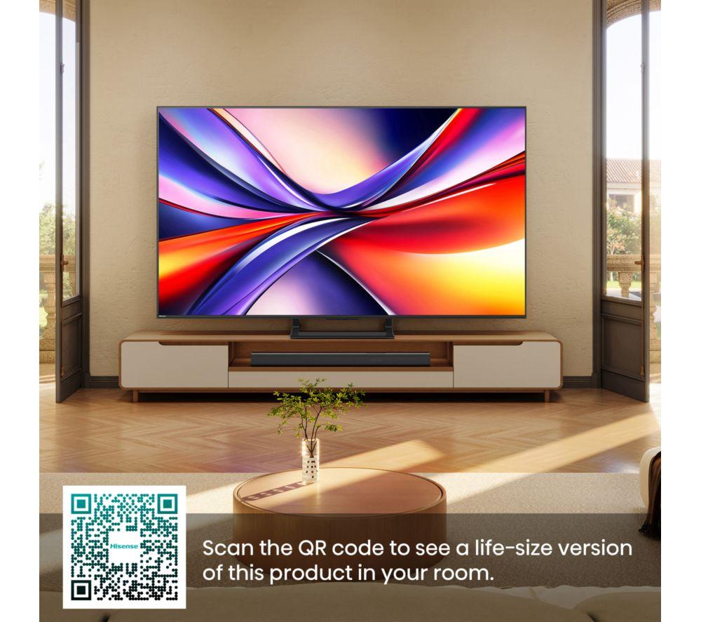 HISENSE A7Q 55" Smart TV QLED 4K con IA y Freely - 55A7QTUK