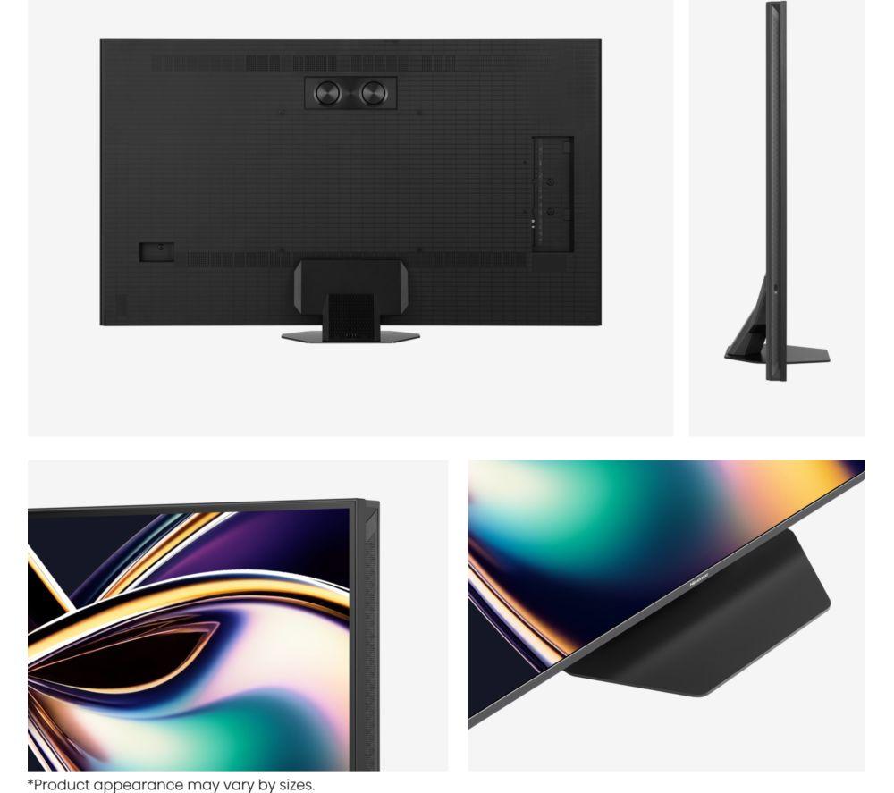 HISENSE U8Q 65" Mini LED 4K 165Hz Smart AI TV with Freely - 65U8QTUK