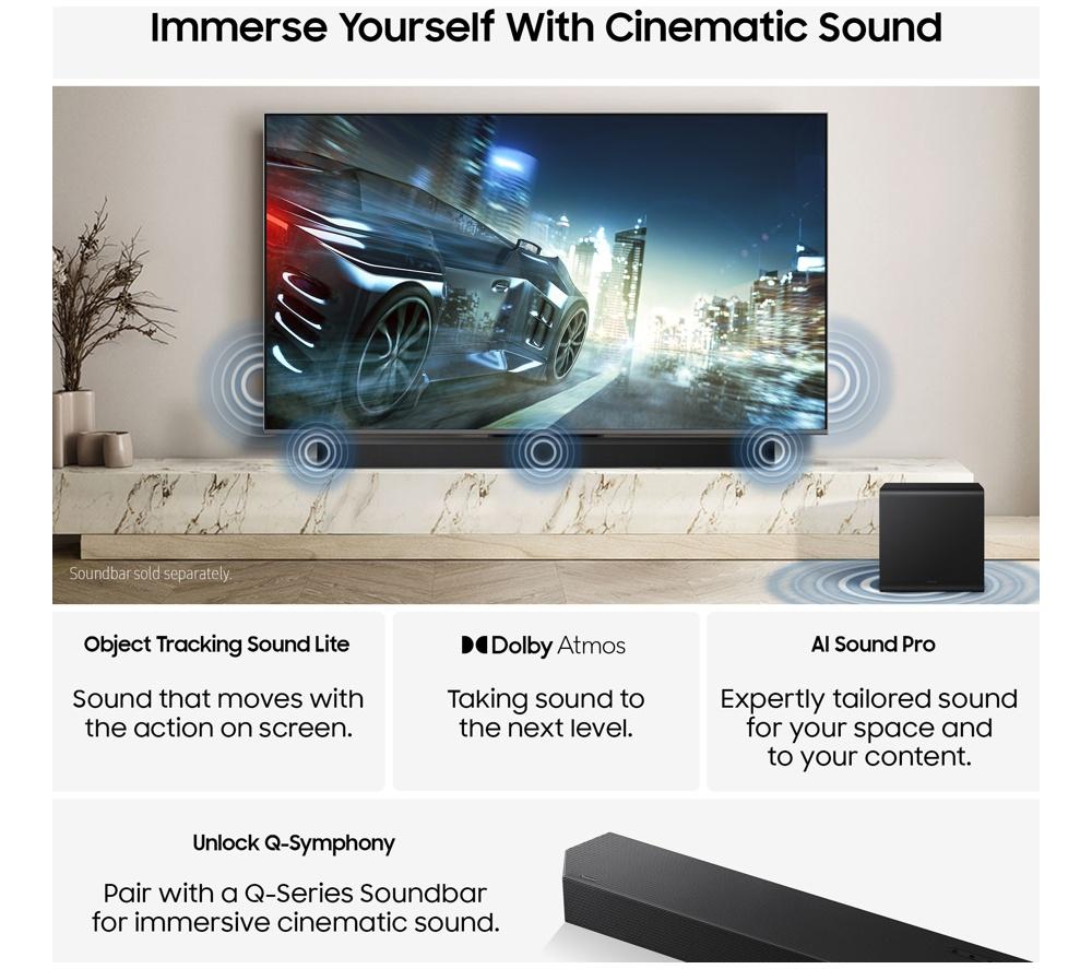 SAMSUNG QN85F 65" Neo QLED 4K Mini LED Vision AI Smart TV 2025 - QE65QN85F