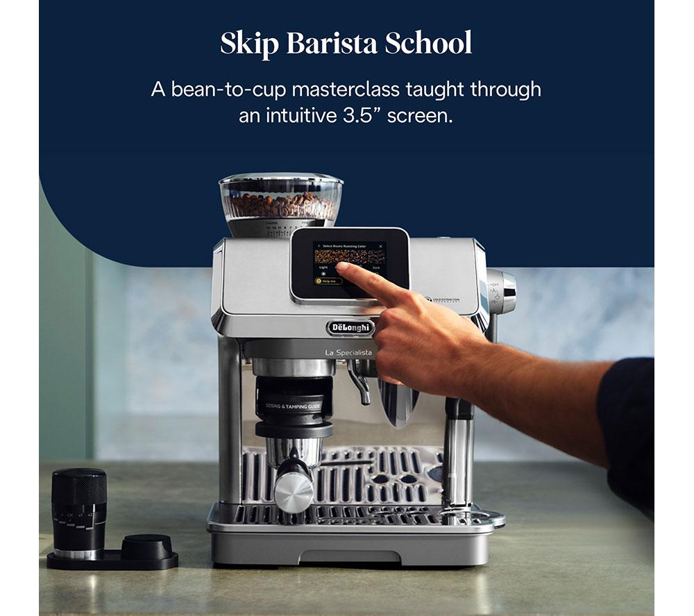 DELONGHI La Specialista Touch EC9455.M Kaffeevollautomat - Edelstahl