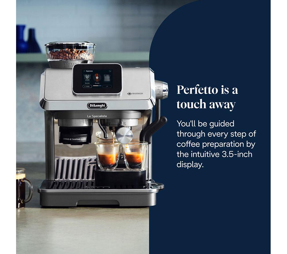 DELONGHI La Specialista Touch EC9455.M Kaffeevollautomat - Edelstahl