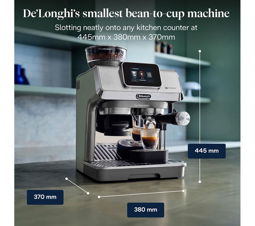 DELONGHI La Specialista Touch EC9455.M Bean to cup Coffee Machine - Stainless Steel
