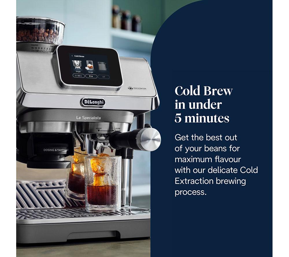 DELONGHI La Specialista Touch EC9455.M Bean to cup Coffee Machine - Stainless Steel