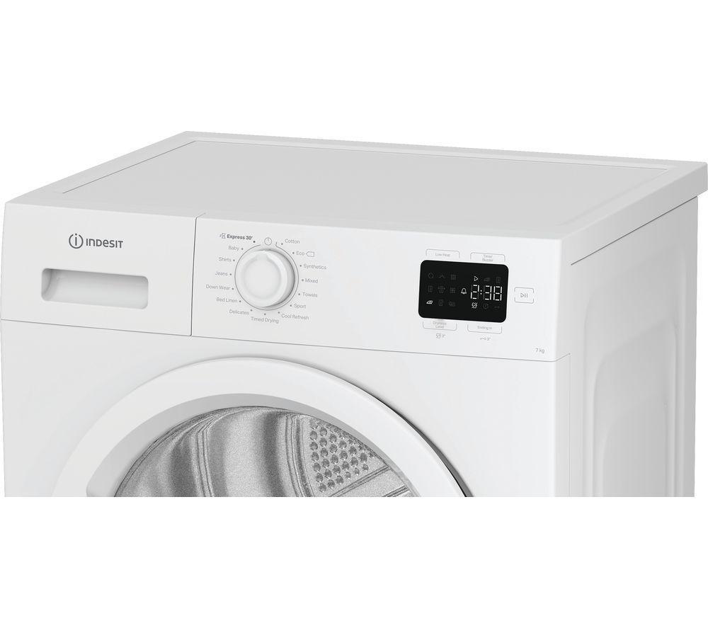 INDESIT C YSD 72D WW UK 7 kg Heat Pump Tumble Dryer - White