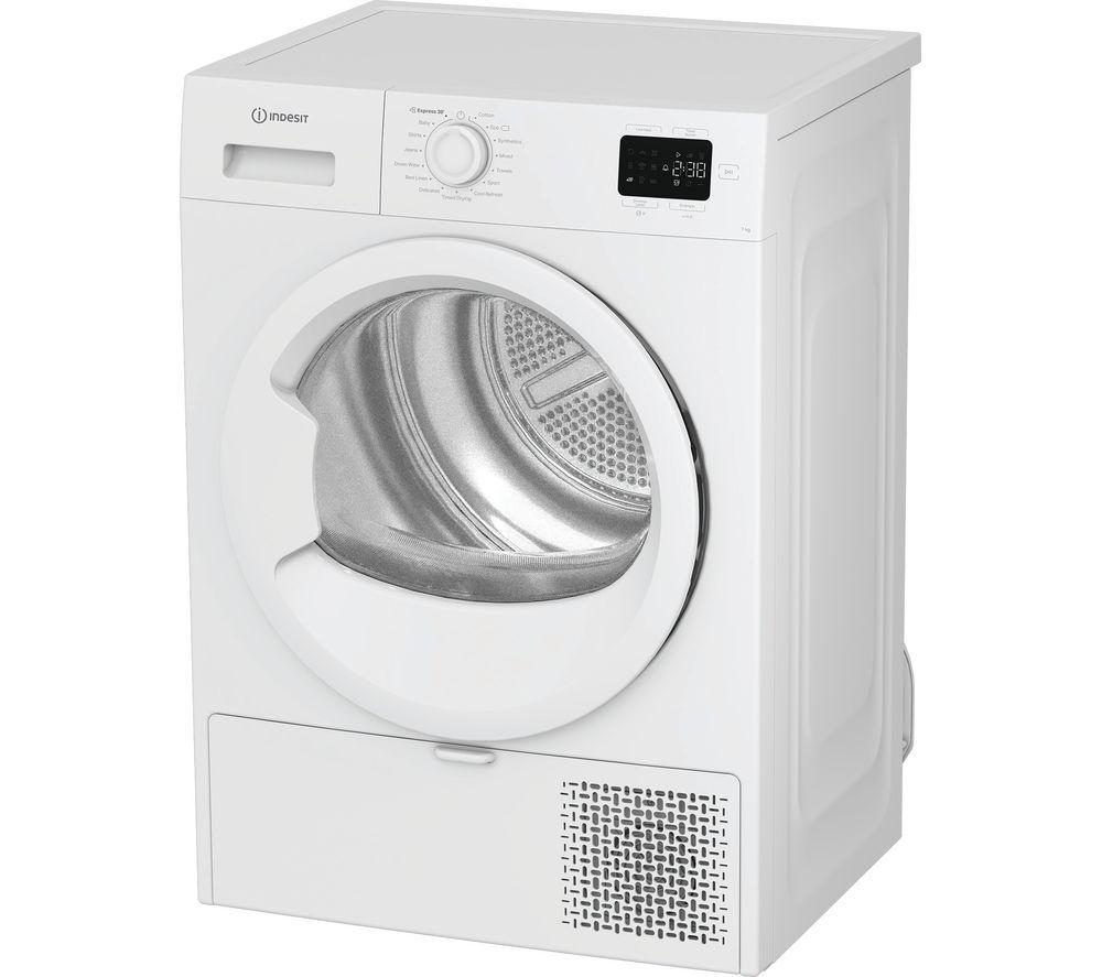 INDESIT C YSD 72D WW UK 7 kg Heat Pump Tumble Dryer - White