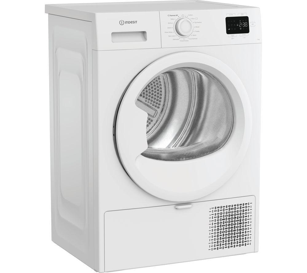 INDESIT C YSD 72D WW UK 7 kg Heat Pump Tumble Dryer - White