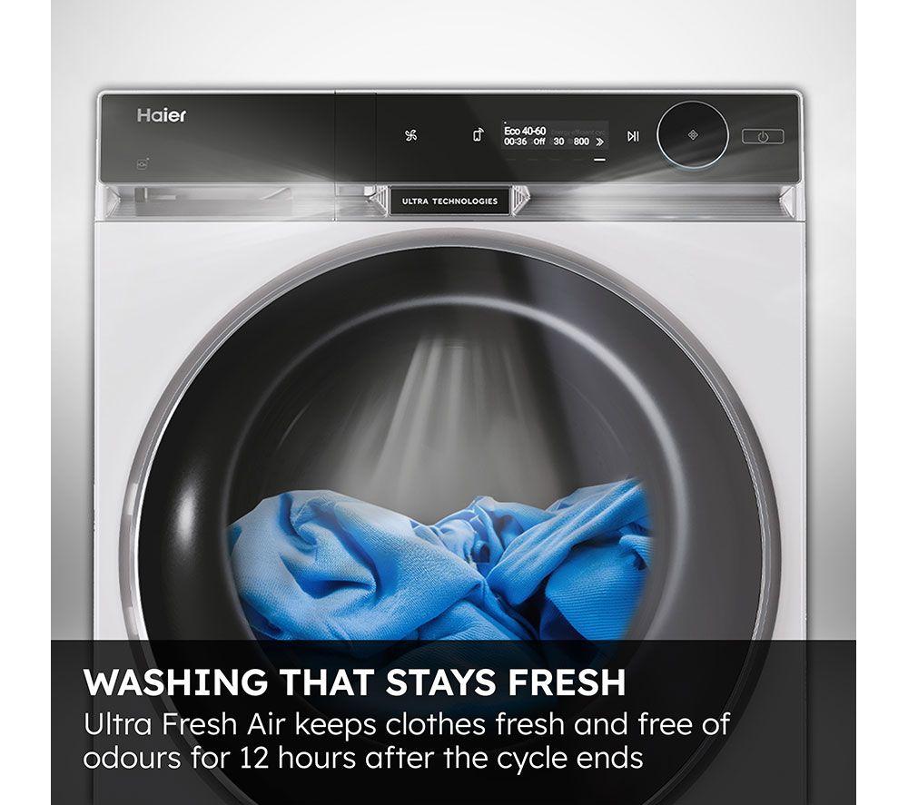 HAIER X Series 9 HW120-B14387U-UK WiFi-enabled 12 kg 1400 Spin Washing Machine - White