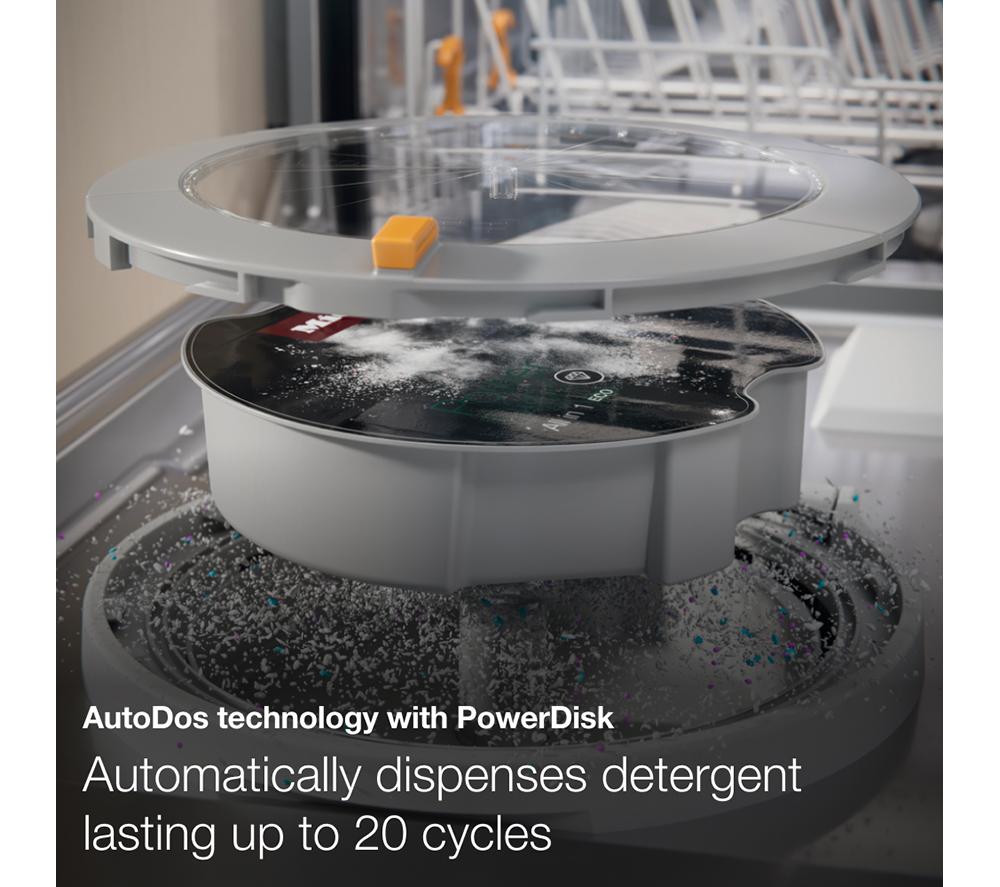 MIELE AutoDos G7040 SC Full-size WiFi-enabled Dishwasher - White