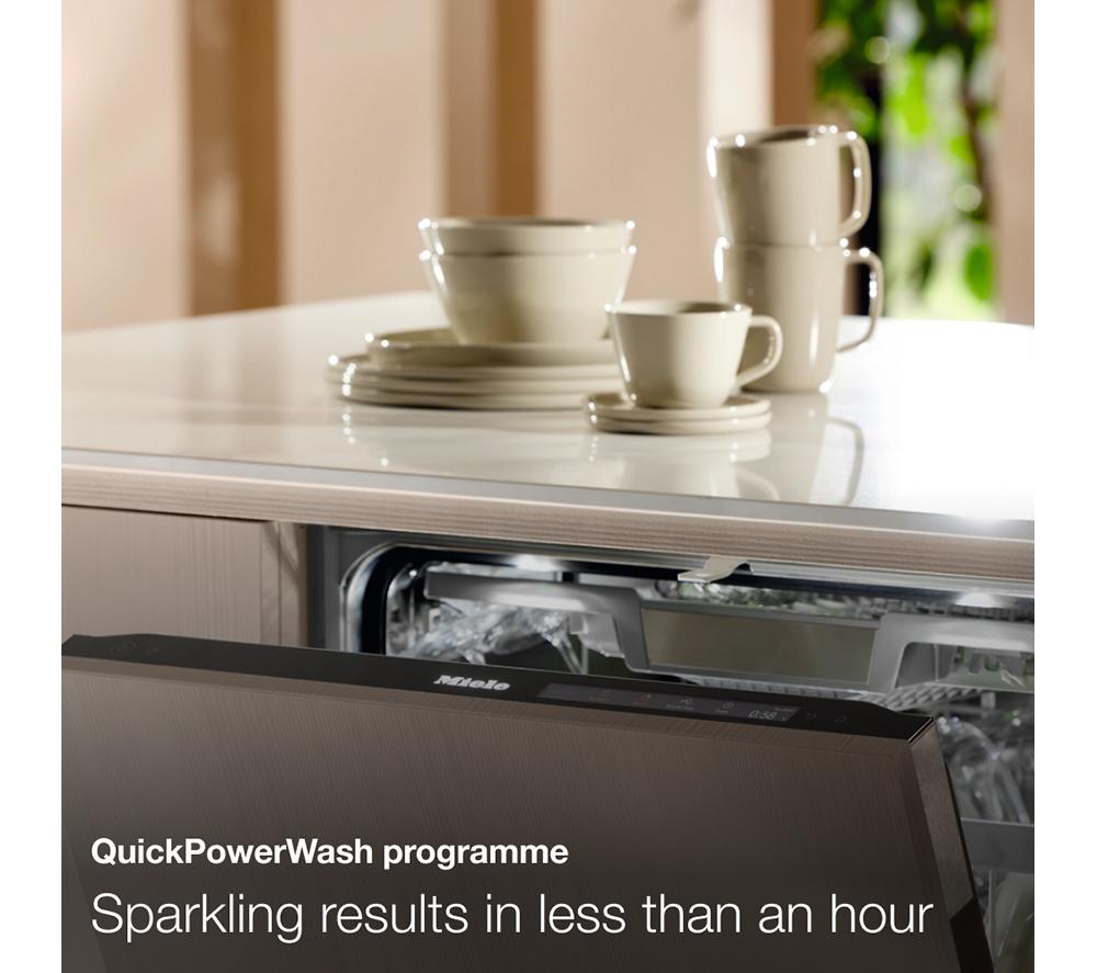 MIELE AutoDos G7040 SC Full-size WiFi-enabled Dishwasher - White