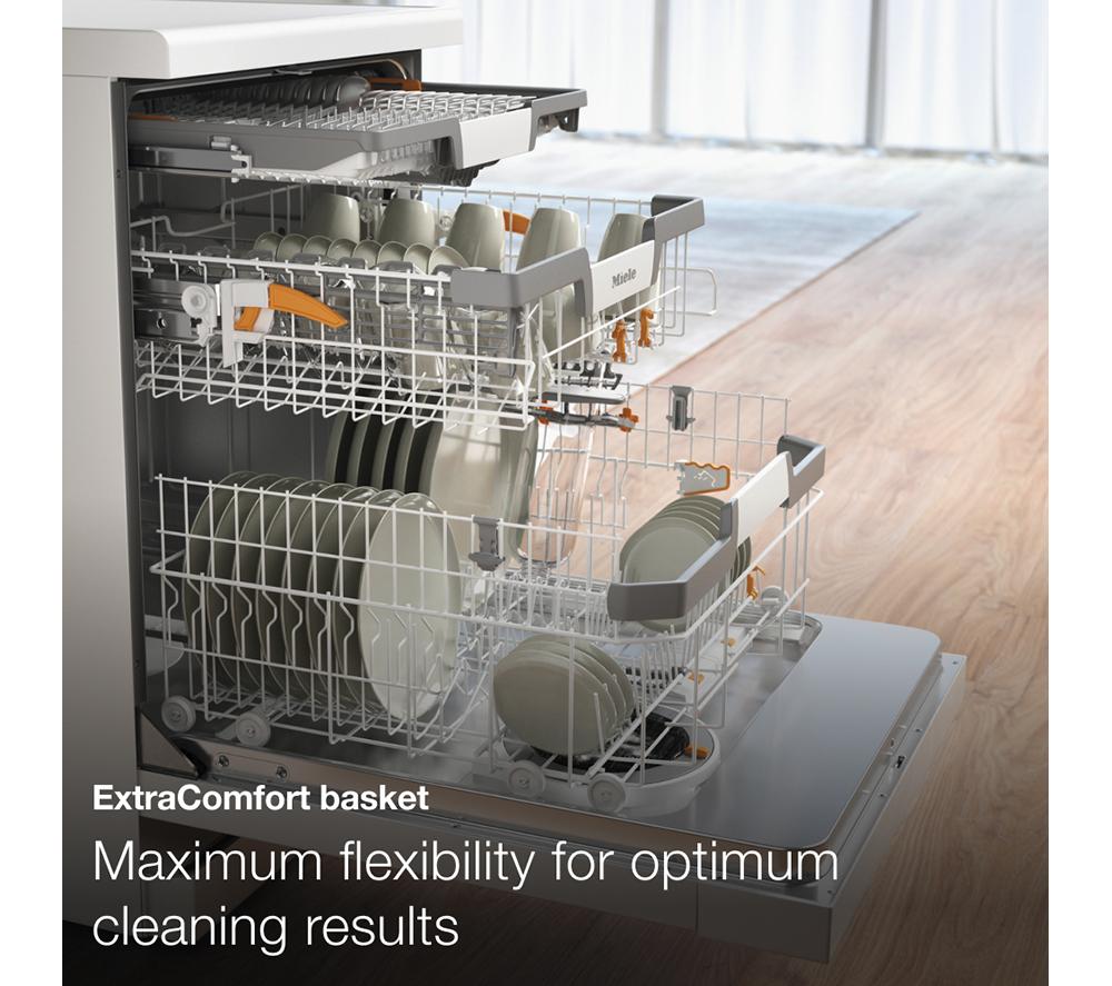 MIELE AutoDos G7040 SC Full-size WiFi-enabled Dishwasher - White