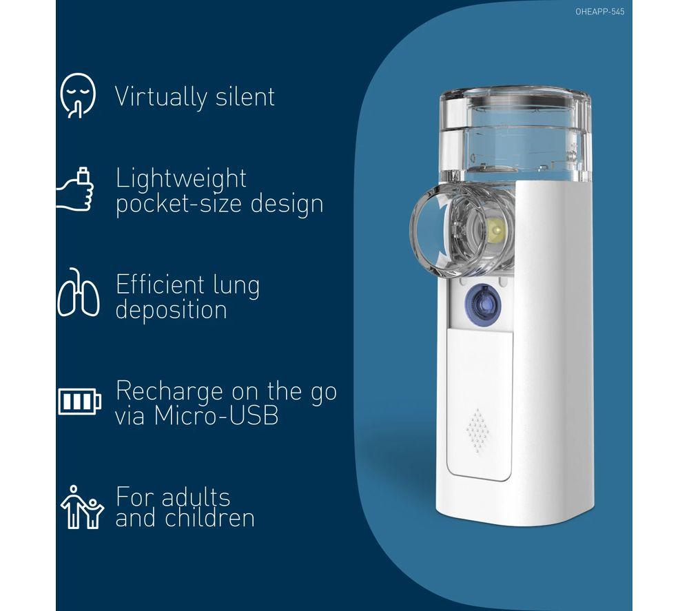 OMRON Mini Air 360+ Portable Mesh Nebuliser