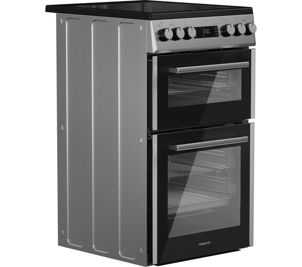 KENWOOD KTC50S25 Cocina eléctrica de cerámica de 50 cm - Plateada