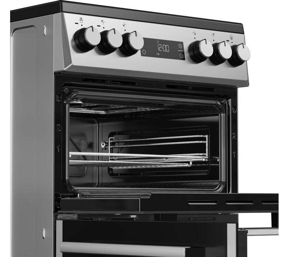KENWOOD KTC50S25 Cocina eléctrica de cerámica de 50 cm - Plateada