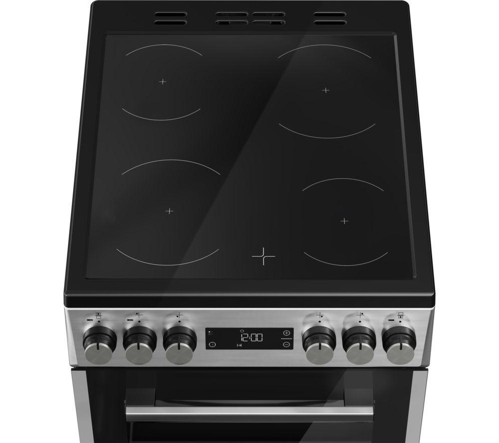 KENWOOD KTC50S25 Cocina eléctrica de cerámica de 50 cm - Plateada