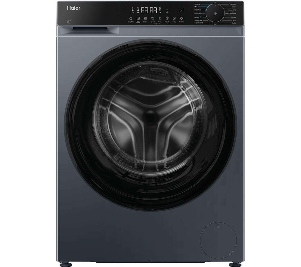HAIER X Series 5 HW100-BP14357GUUK WiFi-enabled 10 kg 1400 Spin Washing Machine - Graphite