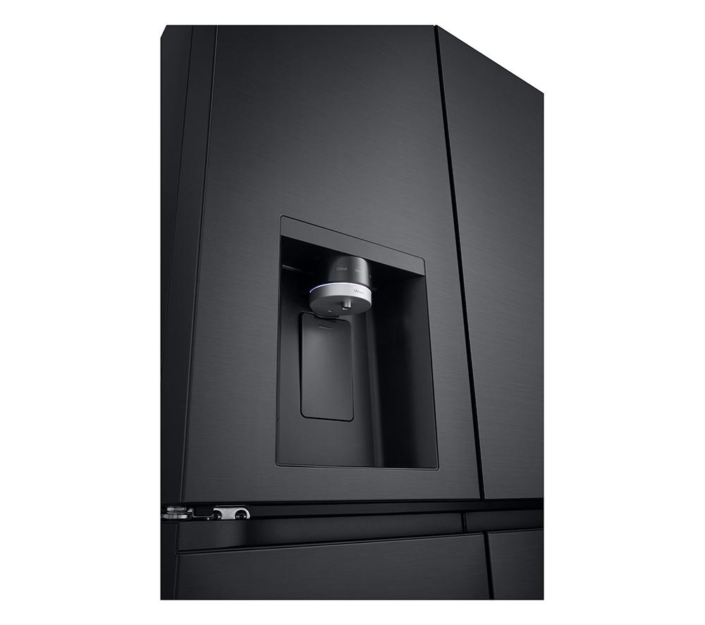 Frigorífico americano inteligente LG NatureFRESH GMF960EV4E - Essence Black Steel