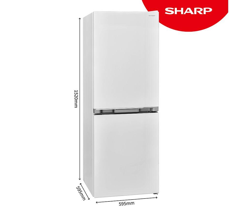 SHARP SJ-BB02DTXWE-EN Frigorífico Combi 60/40 - Blanco