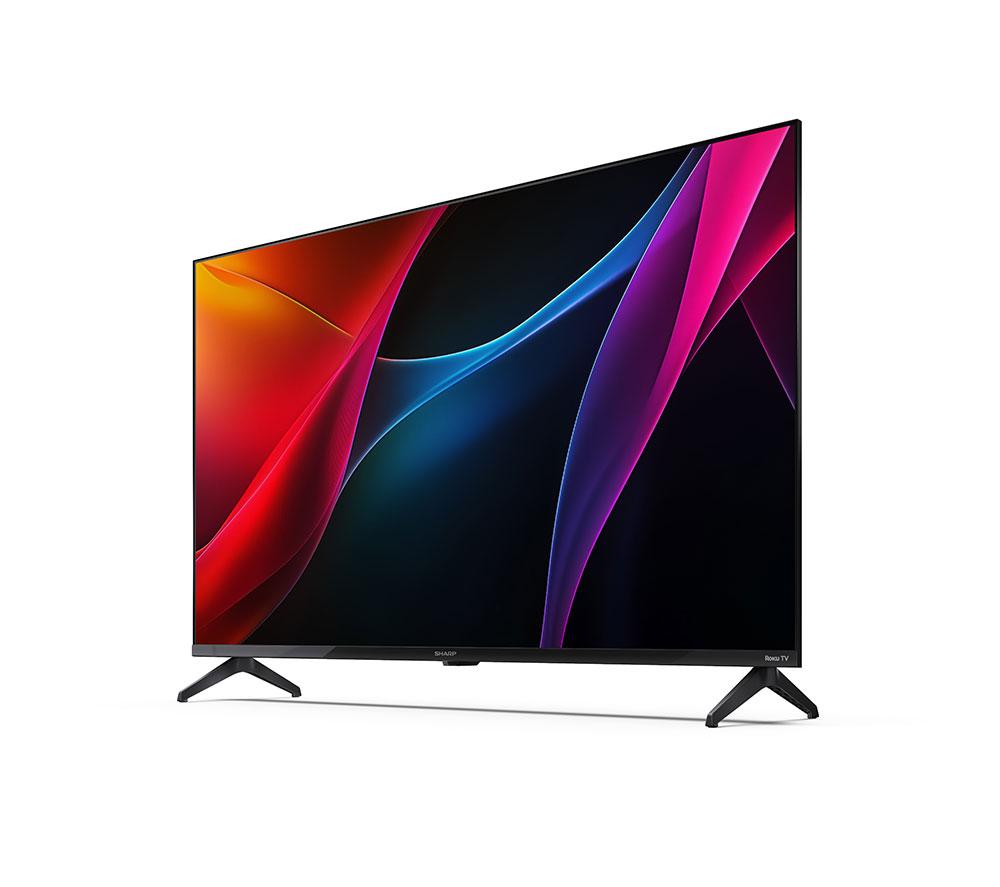 Televisor LED HDR Smart HD Ready SHARP 1T-C24HD2725KB Roku TV de 24"
