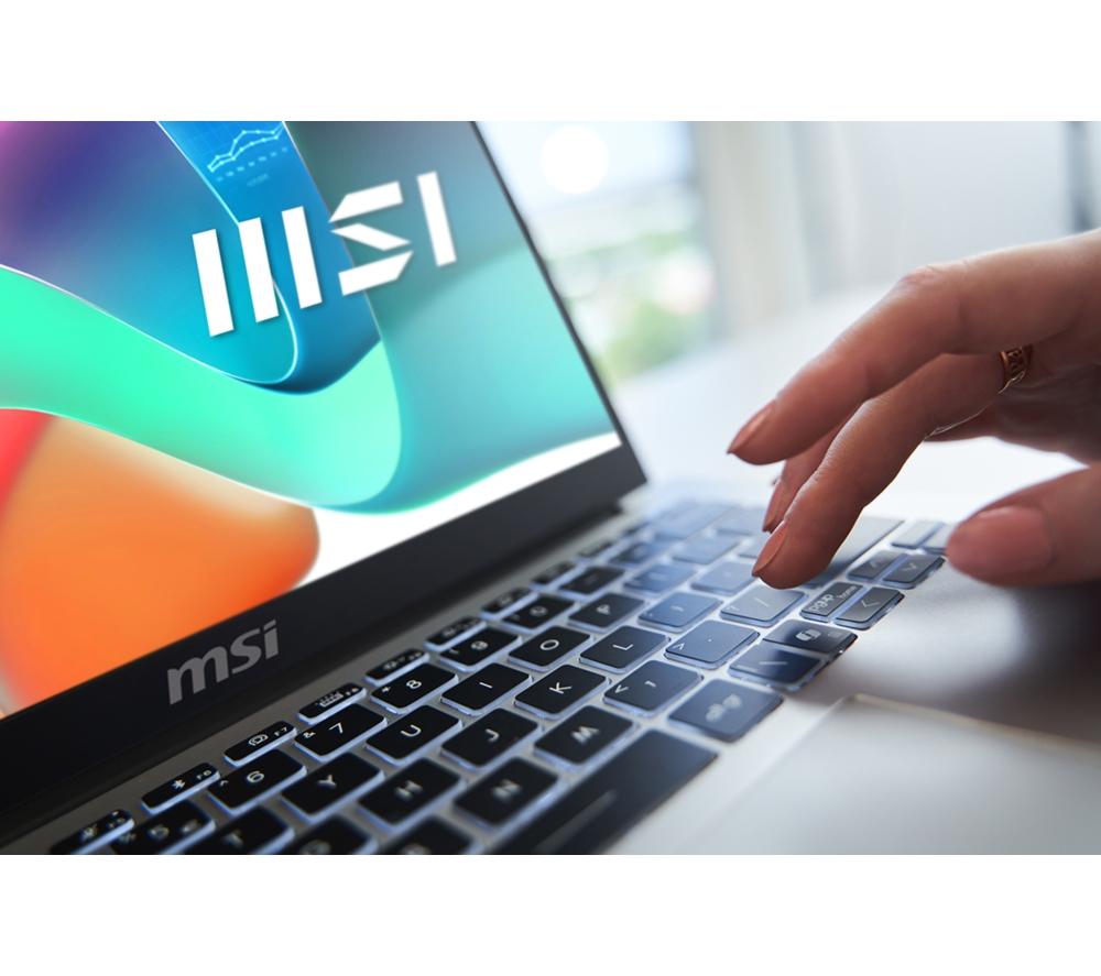 MSI Modern 13 13.3" Laptop - Intel® Core™ i3, 512 GB SSD, Silver & Black