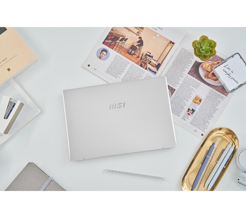 MSI Modern 13 13.3" Laptop - Intel® Core™ i3, 512 GB SSD, Silver & Black