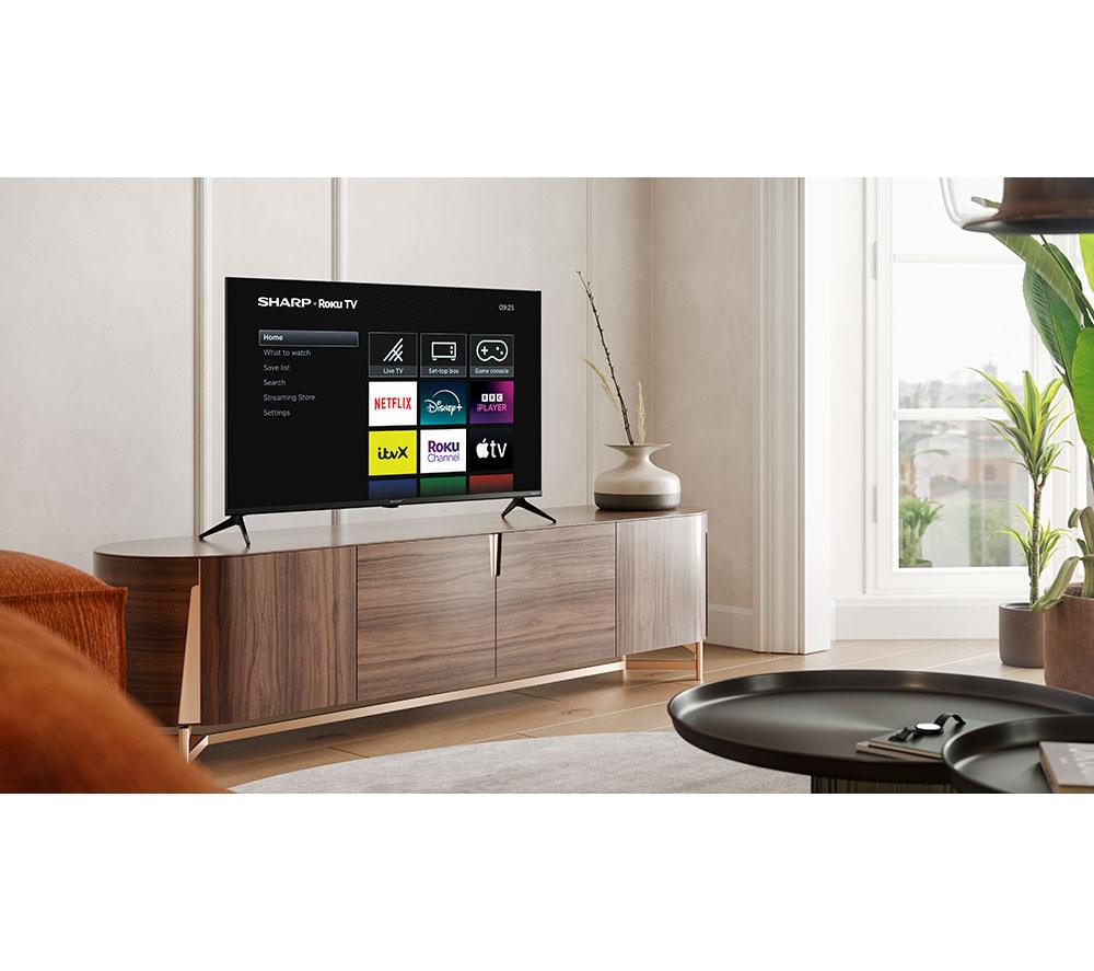 SHARP 4T-C43HJ4725K 43" Smart 4K Ultra HD HDR LED TV