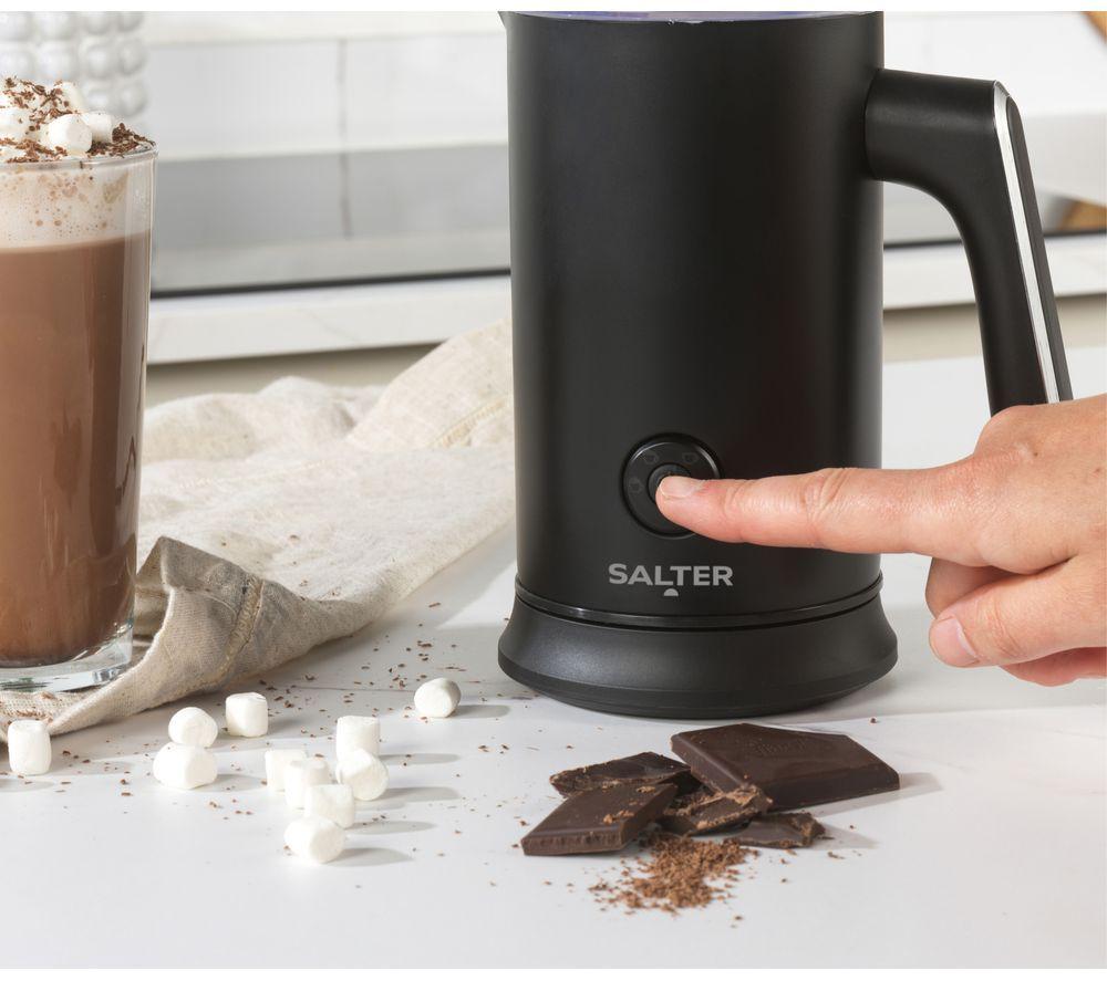 SALTER La chocolatera y espumador de leche eléctrico EK5134F - Negro