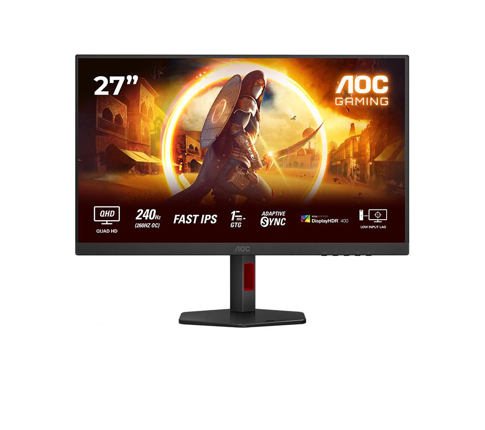 AOC Q27G4ZR Quad HD 27" IPS LCD Gaming Monitor - Black