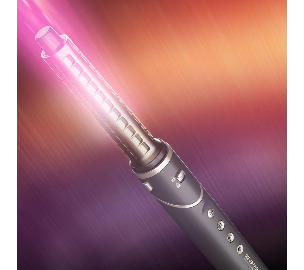 REVAMP Curl Air Style 7-in-1 Ionic Air Styler - Black