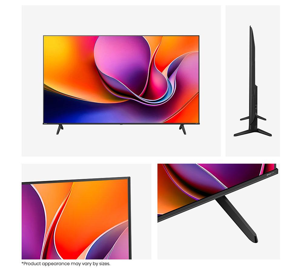 HISENSE A6Q 55" LED 4K HDR Smart TV with Freely - 55A6QTUK