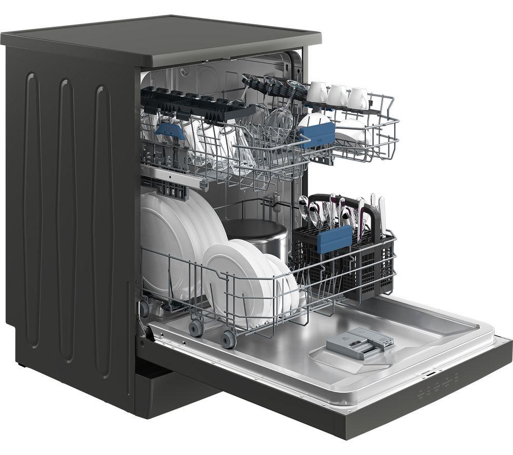 Lavavajillas de tamaño completo BEKO Pro HygieneIntense BDFN15440G - Grafito