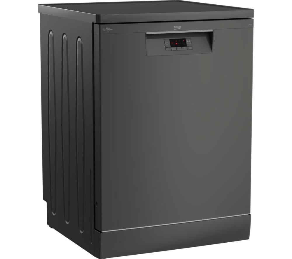 Lavavajillas de tamaño completo BEKO Pro HygieneIntense BDFN15440G - Grafito