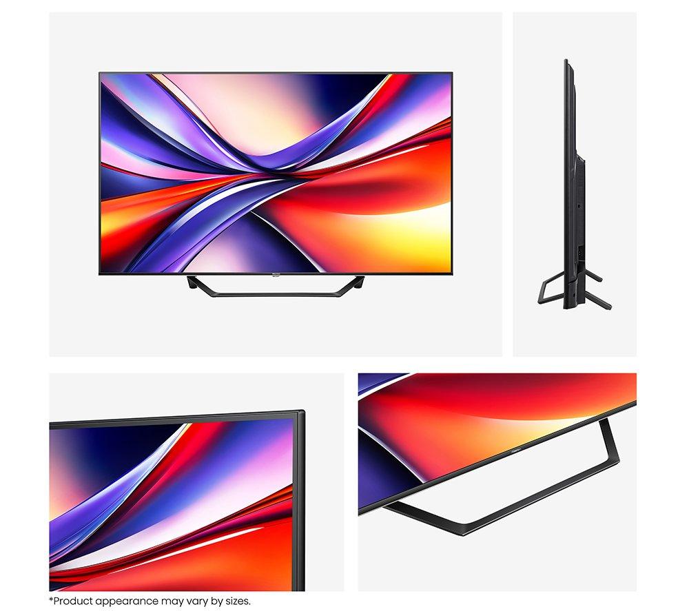 HISENSE A7Q 43" QLED 4K Smart AI TV with Freely - 43A7QTUK