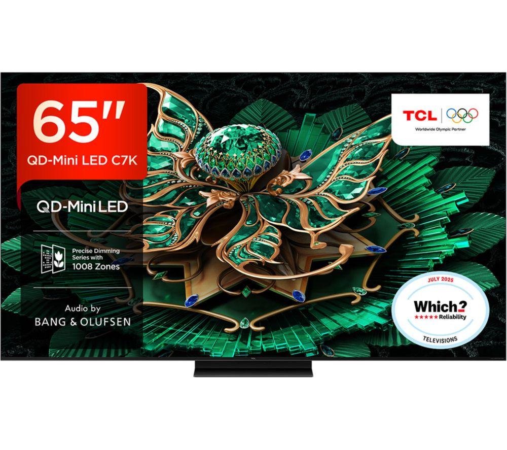 TCL C7K 65" QD-Mini LED 4K HDR Smart Google TV - 65C7K