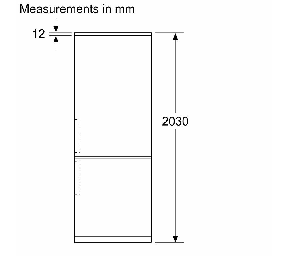 BOSCH Series 4 KGN39OCAFG 70/30 Fridge Freezer - Anthracite Steel