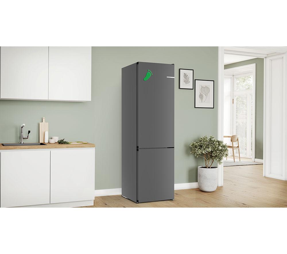 BOSCH Series 4 KGN39OCAFG 70/30 Fridge Freezer - Anthracite Steel