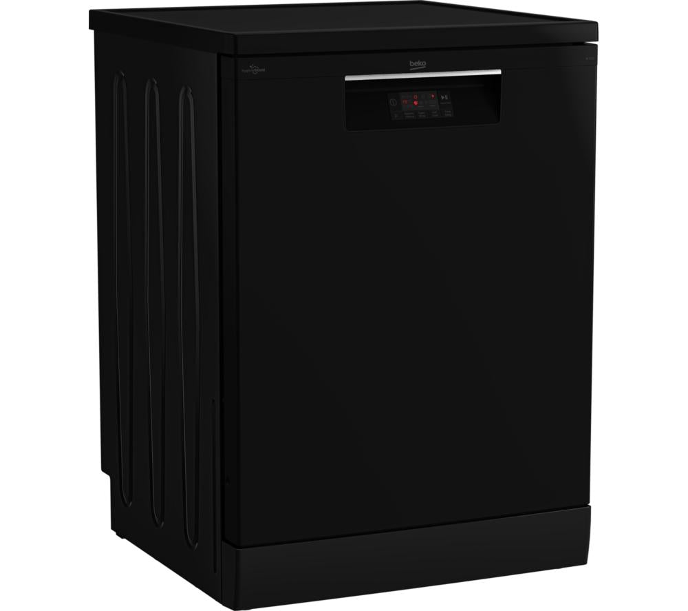 Lavavajillas de tamaño completo BEKO Pro HygieneIntense BDFN15330B - Negro
