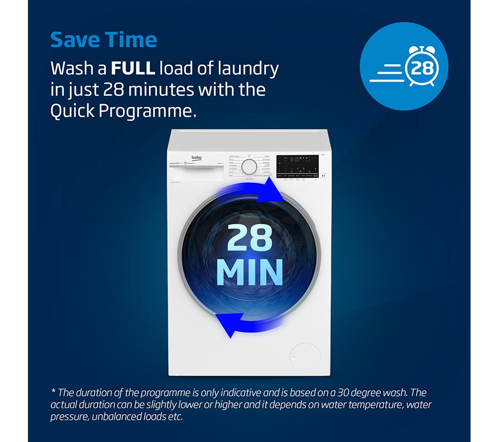 BEKO Pro BM5D59645UA Waschtrockner 9 kg - Anthrazit