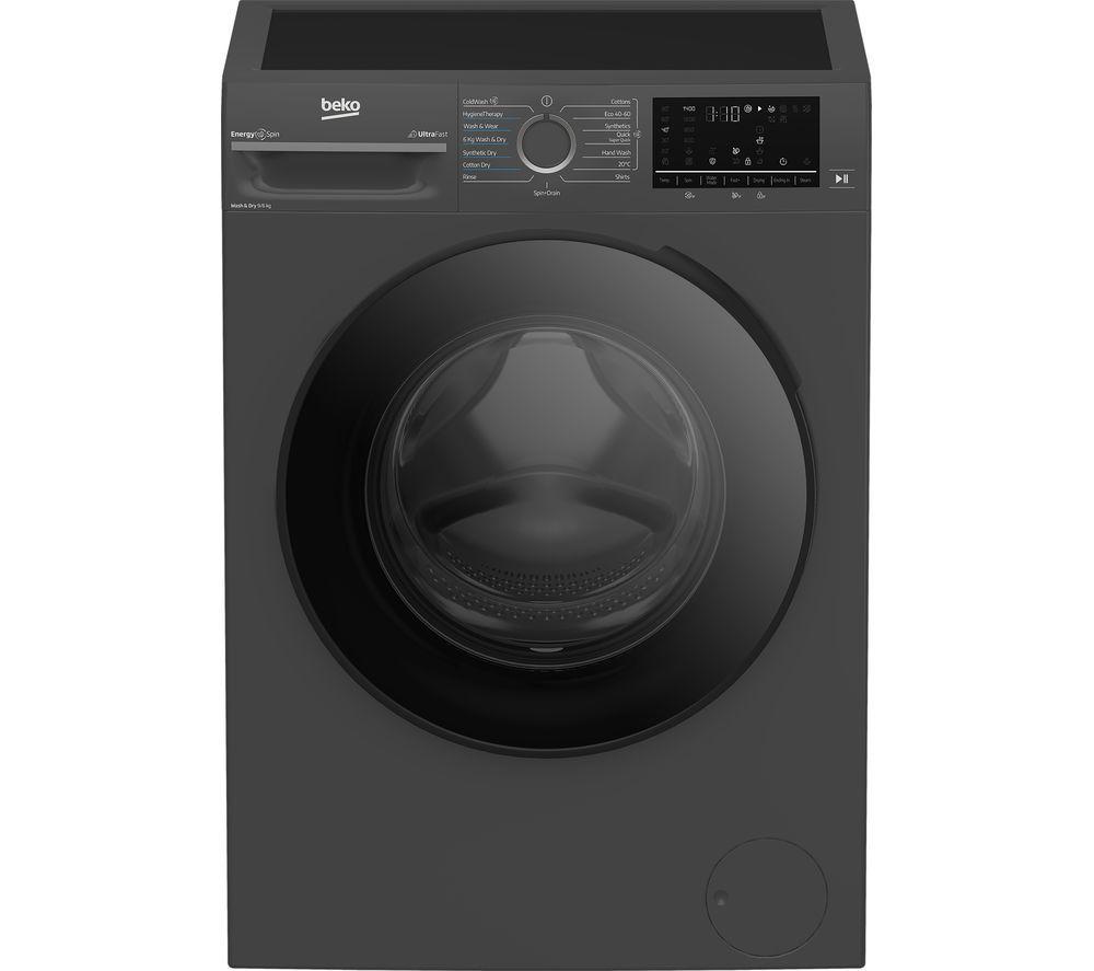 BEKO Pro BM5D59645UA 9 kg Washer Dryer - Anthracite